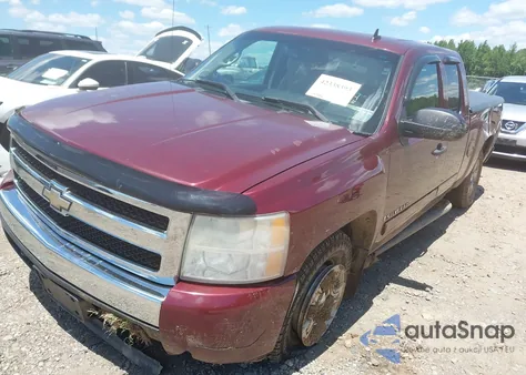 2008 Chevrolet Silverado 1500 Lt1 из США, поврежденный, VIN 2GCEC19J281249866